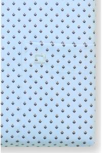 OLYMP Luxor Comfort Fit Hemd blau, Bedruckt