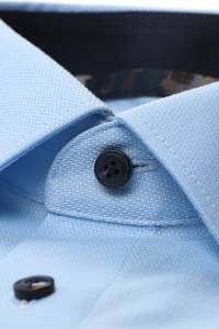 OLYMP Luxor Comfort Fit Hemd bleu, Einfarbig
