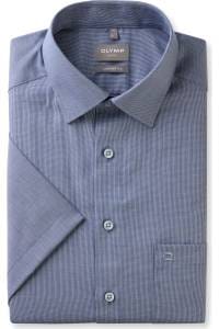 OLYMP Luxor Comfort Fit Hemd marine, Faux-uni