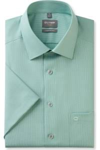OLYMP Luxor Comfort Fit Hemd grün, Faux-uni