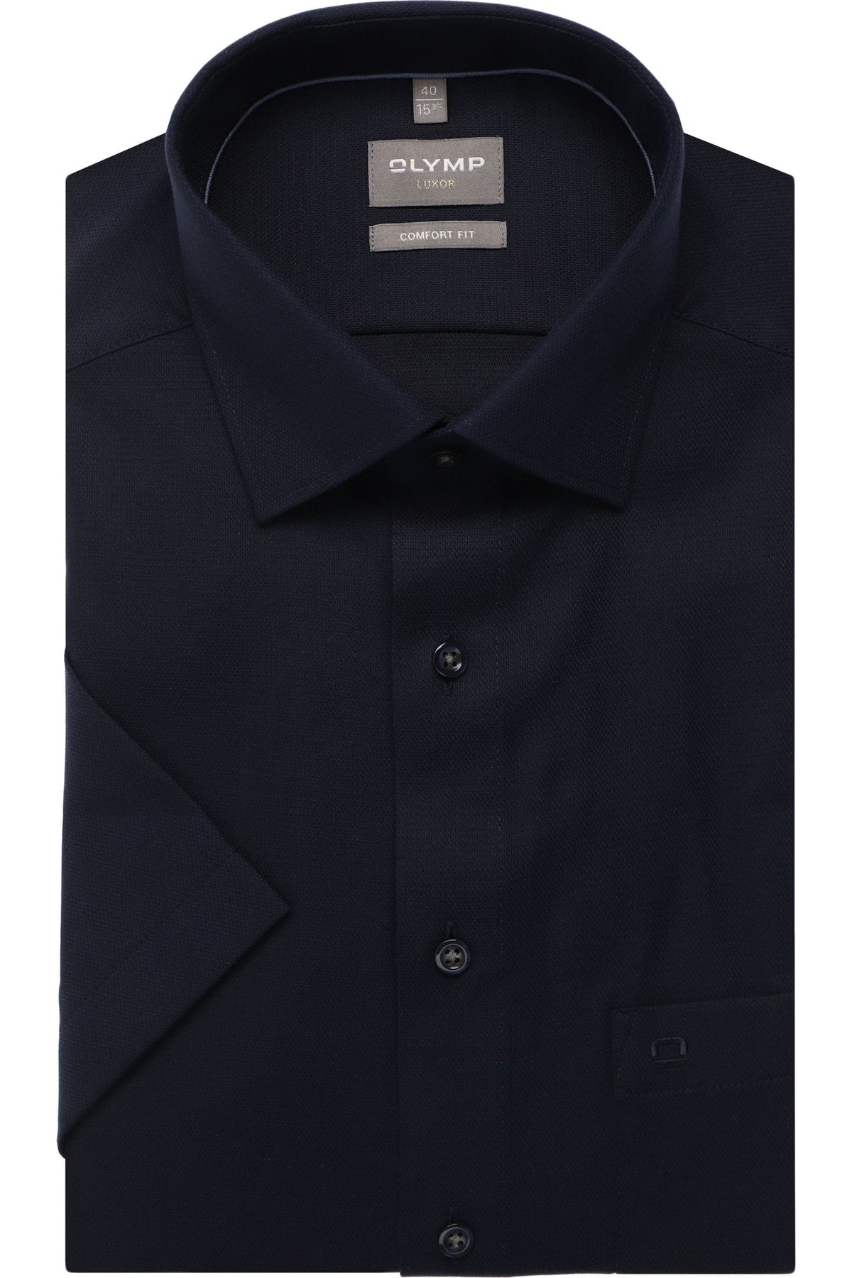 OLYMP Luxor Comfort Fit Hemd marine, Faux-uni