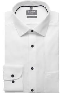 OLYMP Luxor Comfort Fit Hemd weiss, Faux-uni