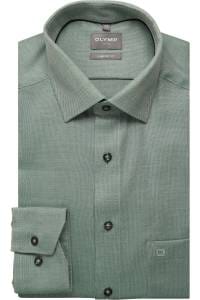 OLYMP Luxor Comfort Fit Hemd grün, Faux-uni