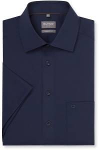 OLYMP Luxor Comfort Fit Hemd marine, Faux-uni