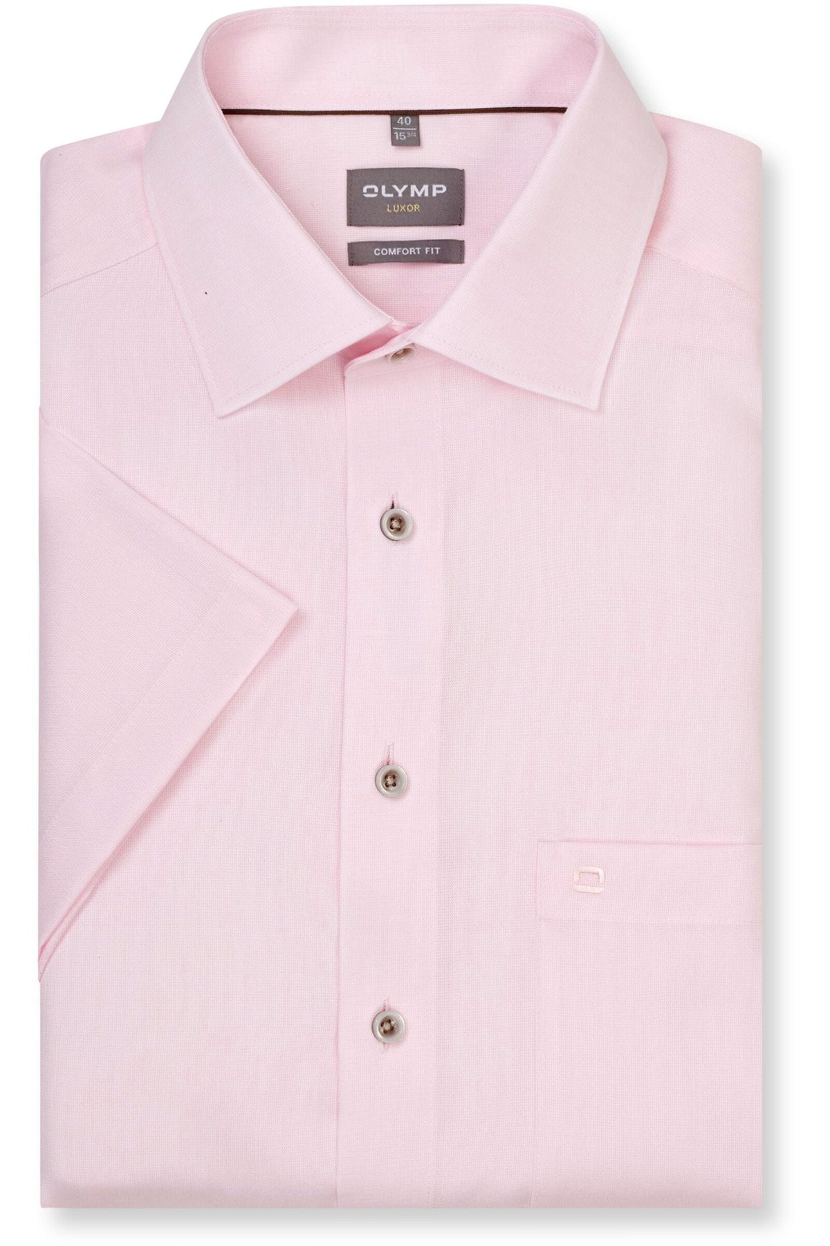 OLYMP Luxor Comfort Fit Hemd hellrose, Faux-uni