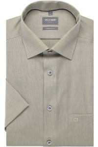 OLYMP Luxor Comfort Fit Hemd oliv, Faux-uni