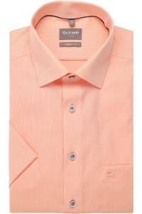 OLYMP Luxor Comfort Fit Hemd mandarin, Faux-uni