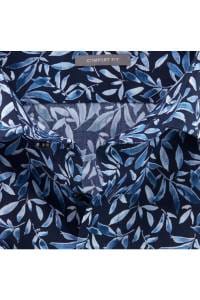 OLYMP Luxor Comfort Fit Hemd bleu, Gemustert