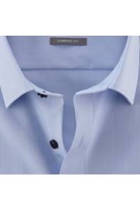 OLYMP Luxor Comfort Fit Hemd bleu, Einfarbig
