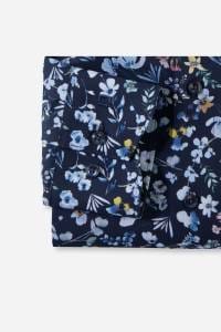 OLYMP Luxor Comfort Fit Hemd marine, Bedruckt