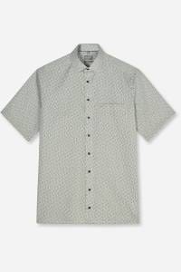 OLYMP Luxor Comfort Fit Hemd grün, Bedruckt