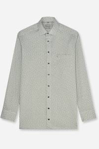 OLYMP Luxor Comfort Fit Hemd grün, Bedruckt