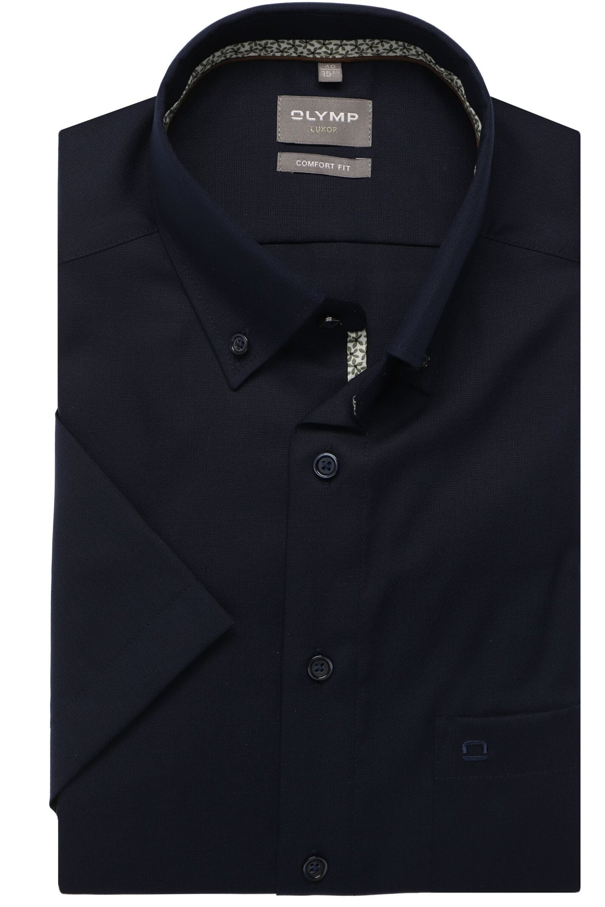 OLYMP Luxor Comfort Fit Hemd marine, Faux-uni