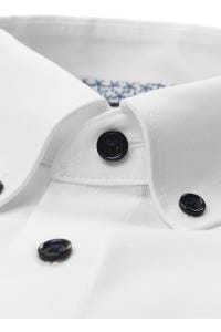 OLYMP Luxor Comfort Fit Hemd weiss, Faux-uni
