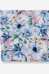 OLYMP Luxor Comfort Fit Hemd blau, Bedruckt