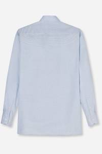 OLYMP Luxor Comfort Fit Hemd bleu, Faux-uni
