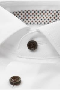 OLYMP Luxor Comfort Fit Hemd weiss, Faux-uni