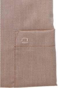 OLYMP Luxor Comfort Fit Hemd nougat, Faux-uni