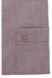 OLYMP Luxor Comfort Fit Hemd bordeaux, Faux-uni