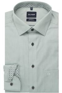 OLYMP Luxor Comfort Fit Hemd grün, Faux-uni