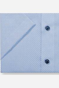 OLYMP Luxor Comfort Fit Hemd bleu, Bedruckt