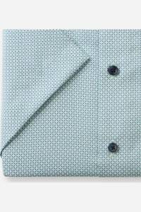 OLYMP Luxor Comfort Fit Hemd grün, Bedruckt