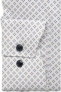 OLYMP Luxor Comfort Fit Hemd weiss, Bedruckt