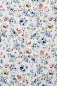 OLYMP Luxor Comfort Fit Hemd weiss, Bedruckt