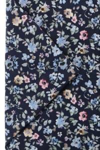 OLYMP Luxor Comfort Fit Hemd marine, Blumen