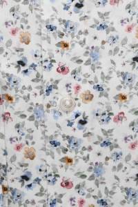 OLYMP Luxor Comfort Fit Hemd weiss, Bedruckt