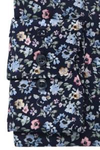 OLYMP Luxor Comfort Fit Hemd marine, Bedruckt