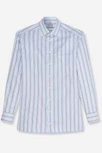 OLYMP Luxor Comfort Fit Hemd blau, Gestreift