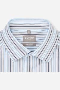 OLYMP Luxor Comfort Fit Hemd blau, Gestreift