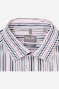 OLYMP Luxor Comfort Fit Hemd hellrose, Gestreift