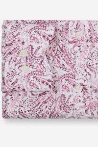 OLYMP Luxor Comfort Fit Hemd mauve, Bedruckt