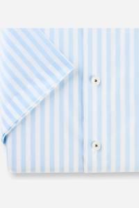 OLYMP Luxor Comfort Fit Hemd bleu, Gestreift