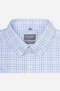 OLYMP Luxor Comfort Fit Hemd bleu, Kariert
