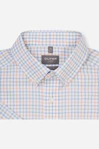OLYMP Luxor Comfort Fit Hemd blau, Kariert