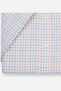 OLYMP Luxor Comfort Fit Hemd blau, Kariert