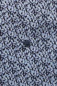 OLYMP Luxor Comfort Fit Hemd marine, Bedruckt