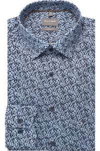 OLYMP Luxor Comfort Fit Hemd marine, Bedruckt