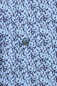OLYMP Luxor Comfort Fit Hemd marine, Bedruckt