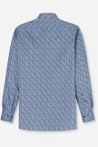 OLYMP Luxor Comfort Fit Hemd marine, Bedruckt