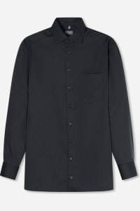OLYMP Luxor Comfort Fit Hemd grau, Faux-uni