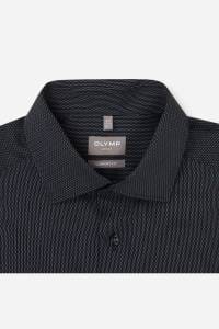 OLYMP Luxor Comfort Fit Hemd grau, Faux-uni