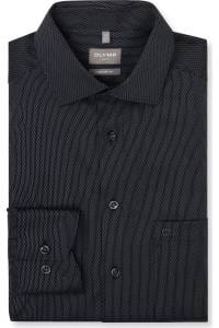OLYMP Luxor Comfort Fit Hemd grau, Faux-uni
