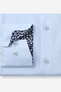 OLYMP Luxor Comfort Fit Hemd hellblau, Einfarbig