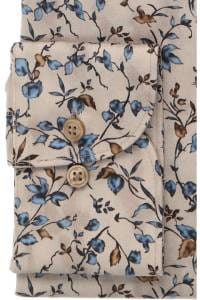 OLYMP Luxor Comfort Fit Hemd natur, Bedruckt