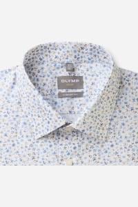 OLYMP Luxor Comfort Fit Hemd weiss, Bedruckt