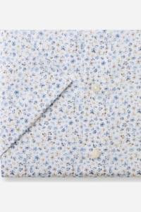OLYMP Luxor Comfort Fit Hemd weiss, Bedruckt
